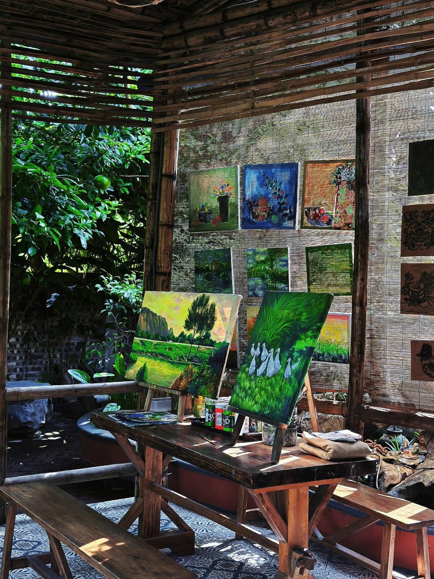 Nha Lua Homestay Ninh Binh Exterior foto